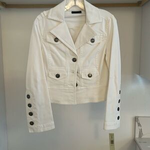 White Denim jacket